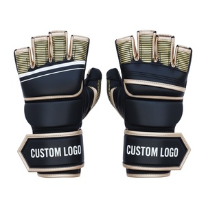 Gants de grappling MMA professionnels à doigts ouverts, design renforcé - Product Image 4