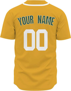 Camiseta de Béisbol Sublimada para Jóvenes, con Botones, 100% Poliéster, Personalizable con Logotipo, Precio de Fábrica - Product Image 2