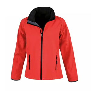 Customized Softshell <b>Jacket</b> Custom Design Winter Work Wear Men's Windproof Waterproof <b>Fleece</b> <b>Lined</b> Zip up Soft Shell <b>Jacket</b> - Product Image 2
