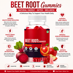 Gummies de Betterave les Plus Vendus, Riches en Fer, Vitamines et Minéraux – Complément Alimentaire – Fournisseur de Marque Privée de Gummies de Betterave en Inde - Product Image 2