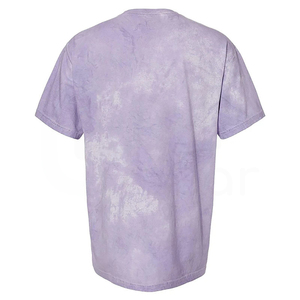 Camiseta de Manga Corta para Hombre, Cuello Redondo, Tejida, Estampado Arcoíris, Corte Regular - Product Image 3