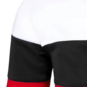 Sudadera con Capucha Casual de Invierno para Hombre, Diseño Colorblock, 100% Algodón, Tejido de Felpa, Ligeramente Elástica, Estilo con Capucha, Color Sólido - Product Image 4