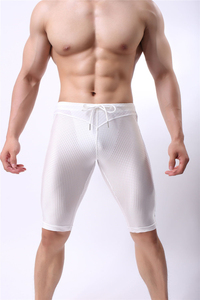 Custom Wholesale Men Solid Casual Canvas Compression Spandex Sports Shorts Quick Dry Athletic Gym Workout Running OEM Service - Product Image 6