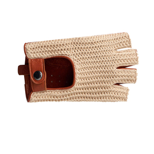 Gants de conduite en cuir pour hommes, prix bas, qualité supérieure, hiver, fabriqués au Pakistan, mode, coupe-vent, fausse fourrure, gants de conduite d'hiver pour hommes - Product Image 5