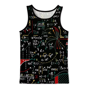 Camiseta sin Mangas para Hombre, Transpirable, de Secado Rápido, Ecológica, Tallas Grandes, Estilo Urbano, Material Spandex/Poliéster, Colores Personalizados, Sublimación - Product Image 5