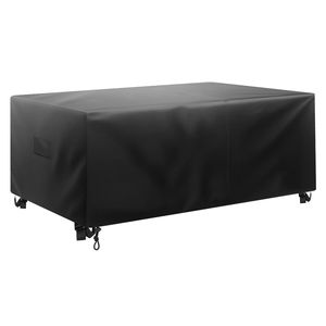 Housse de protection robuste 420D imperméable pour mobilier d'extérieur, grande housse rectangulaire pour table et chaises de salle à manger, housses de protection imperméables pour meubles - Product Image 1
