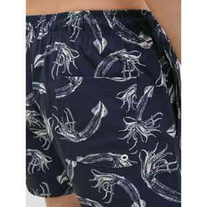 Shorts de Playa para Hombre de Alta Calidad, Secado Rápido, Poliéster Ligero, Traje de Baño de Verano, Shorts de Surf, Proveedor de Fábrica con Etiqueta Privada OEM - Product Image 6