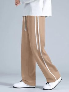 Track Pants for <b>Men</b> – Loose Fit Cargo Joggers | Trendy Gym & Streetwear Bottoms with Utility Pockets - Product Image 2