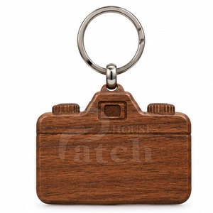 Custom Wood Keychain Wooden Key Ring Personalized Natural Style For Corporate <b>Gifts</b> Events Party Favors <b>Bags</b> And Accessories - Product Image 2