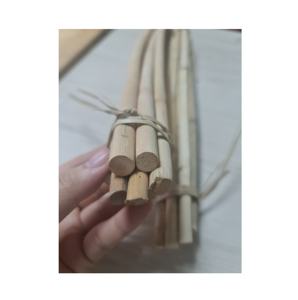 Natural Rattan Bamboo Pole Sticks Straight for Wicker Craft Furniture and Handicraft Decoration for Natural Material Items - Product Image 1