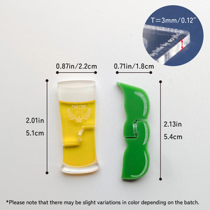 High-Quality Material Product Acrylic <b>Miniature</b> Small Cute Fashion Plush Toy Accessories - Product Image 2