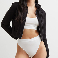 Tangas de mujer sexys de encaje francés transpirables con patrón sólido de nailon de talle bajo sin costuras, bragas personalizadas