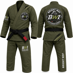Uniforme de Jiu Jitsu para Entrenamiento de Artes Marciales, Uniforme de Artes Marciales de Buena Calidad al por Mayor, Karate, Artes Marciales Brasileñas - Product Image 1