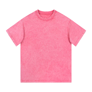 Camiseta de Hombre 100% Algodón, Color Sólido, Cuello Redondo, Manga Corta, Corte Holgado, Casual, Ecológica, Transpirable, Tejido Jersey - Product Image 3