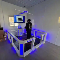 Simulateur de tremblement de terre en réalité virtuelle 8 dimensions pour l'intérieur, machine d'expérience d'évacuation en cas d'incendie, musée scientifique, éducation à la sécurité publique