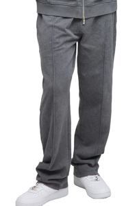 Sudadera con Capucha y Cremallera Extra Grande, Lavada al Ácido, con Hombros Caídos, de Algodón 100%, con Diseño de Logotipo Personalizado - Product Image 4