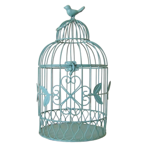 Cage à oiseaux simple en fibre de coco, ronde, suspendable, décorative, pour une utilisation en intérieur, en extérieur ou dans le jardin, cage à oiseaux en fil métallique - Product Image 2