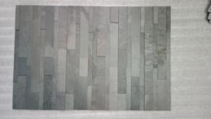 แผ่นหินชนวนอินเดียธรรมชาติ หนา 2 มม. แบบยืดหยุ่น น้ำหนัก 2 กก. ต่อแผ่น รูปแบบบล็อก ผลิตในอินเดีย สำหรับงานภายนอกอาคาร - Product Image 2