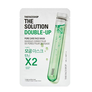 La hoja de mascarilla de poros doble de FACE SHOP, la solución para una piel perfectamente nutrida - Product Image 1