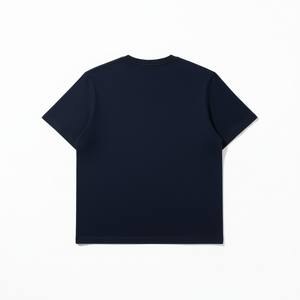 Camiseta Casual de Cuello Redondo para Hombre, Manga Corta, 100% Algodón, 220 g/m², Corte Holgado, Diseño Estampado a Mano, Transpirable y Ecológica - Product Image 3