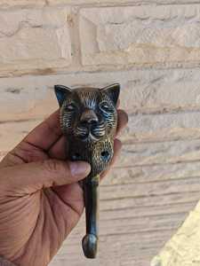 Nordic <b>Style</b> Decorative Animal <b>Head</b> Wall Hook Antique Animal <b>Head</b> Hanger Creative Metal Wall MountedCoat Hook for Entryway Decor - Product Image 4