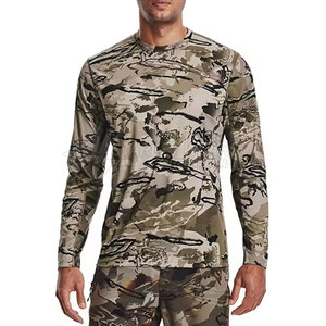 เสื้อยืดลายพรางระบายอากาศสำหรับล่าสัตว์ฤดูร้อน เสื้อยืดลายพรางแขนยาวผู้ชาย แห้งเร็ว เสื้อยืดแทคติคอลผู้ชาย - Product Image 5