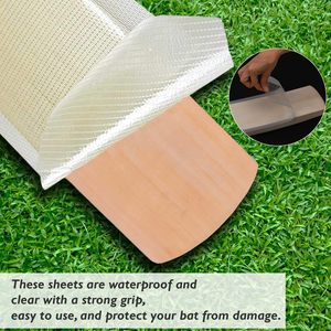 Cinta de Protección para Bate de Cricket de Calidad de Exportación, Fibra de Vidrio de Alta Resistencia, Protección Anti-Impacto para el Borde, la Cara y la Punta del Bate, Uso Profesional - Product Image 6