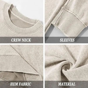 Sudadera con Capucha Transpirable para Hombre, Lavado Ácido, Cuello Redondo, Servicio OEM, Nueva Llegada, Secado Rápido - Product Image 6