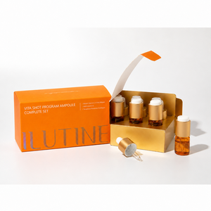 ILUTINE Vita Shot Program Ampoule Set Completo 7ml X 4 Suero Facial Blanqueador Ácido Hialurónico Vitamina C Niacinamida Hidratante - Product Image 1
