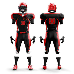 Uniforme de football américain fabriqué dans les meilleurs matériaux, créez votre propre uniforme de football américain personnalisé pour adultes. - Product Image 1
