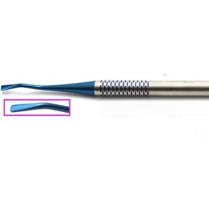 Instrumento Quirúrgico Dental Profesional PDL Angulado Grande de 16.5CM Reutilizable para Extracción de Dientes y Raíces - Product Image 6