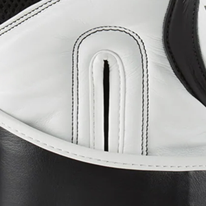 Gants de boxe en cuir véritable sur mesure OEM avec lacets, évacuation de l'humidité, excellente protection, cuir de vachette, prix de gros - Product Image 6