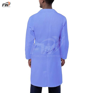 Women's Men Long Sleeve White Doctor Medical Coat Pharmacy Pet Shop Beauty Overalls Lab Coat White Labcoats Hospital Uniforms - Product Image 6