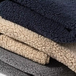 Winter Men's Casual Eco-Friendly <b>Fleece</b> <b>Jacket</b> <b>with</b> Patchwork Pockets Sherpa <b>Lining</b> Hooded Zip Closure Factory Customized - Product Image 6