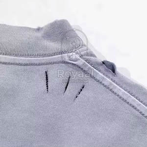 T-shirt imprimé délavé 100 % coton coupe ample pour homme, prix abordable, logo personnalisé, t-shirts délavés au soleil au meilleur prix - Product Image 4