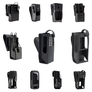 Étui en cuir HLN9701B avec boucle de ceinture pivotante, étui de transport portable pour talkie-walkie radio bidirectionnelle DP1400 CP200D DEP450 CP180 - Product Image 5
