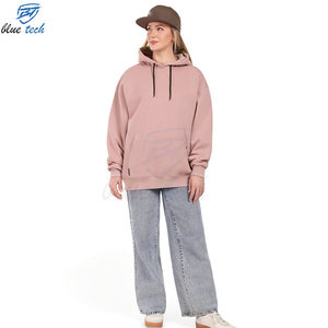 Women Custom Front Print Hoodie Cotton Fleece Pullover Eco-Friendly Breathable Lined Casual Streetwear Comfortable Winter - Product Image 2