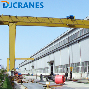 Grue semi-portique personnalisée Dejun 5T-100T avec chariot européen et moteur et boîte de vitesses pour déplacement rapide sur le sol - Product Image 6