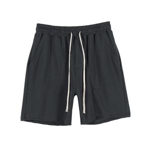 Shorts délavés à l'acide de haute qualité pour hommes nouvelle mode 100% coton Logo personnalisé fermeture à cordon Shorts Cargo pour hommes - Product Image 4