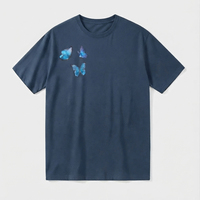 T-shirt pour homme, impression personnalisée, coton premium, manches courtes, col rond, décontracté, confortable et de haute qualité, vêtements en gros