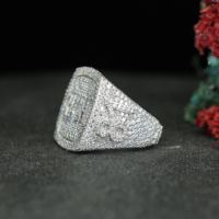 Anillos de Joyería Fina, Plateados en Rodio, Unisex y para Mujer