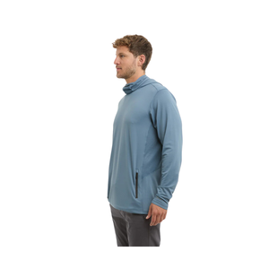 Sudadera de Pesca OEM con Cubre Rostro Integrado, Estampado Personalizado, Paneles de Malla Transpirable, Manga Larga, Camisa de Alto Rendimiento para Exteriores UPF 50+ - Product Image 4