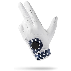 Guantes de golf para todo tipo de clima, duraderos, de cuero Cabretta, para deportes y entretenimiento. - Product Image 1