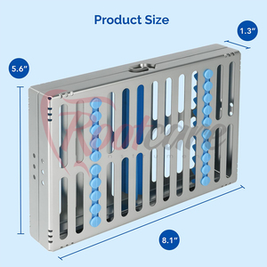 Cassettes de Stérilisation Dentaires : Plateaux à Conception Sécurisée et Durables pour Usage Clinique - Product Image 3
