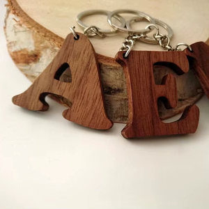 Customized Options Wooden <b>Key</b> Chains Varied Style Wooden <b>Key</b> Chains Solid Color Wooden <b>Key</b> Chains <b>Custom</b> Factory Wholesale Use - Product Image 1