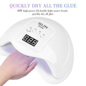 Sunone 48W UV LED Nail Lamp For Gel Polish Cure <b>Builder</b> Gel - Product Image 1