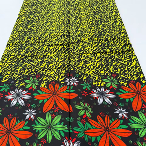Original African Wax Print Cotton Khanga Fabric by Hitjem Export Supplying to Africa Europe Island and Worldwide Fashion Markets - Product Image 1