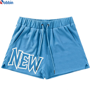 Ropa Deportiva para Hombre, Pantalones Cortos de Malla para Gimnasio, Color Sólido, Ropa Masculina, Nueva Llegada, Pantalones Cortos Casuales Cómodos para Hombre, de Secado Rápido - Product Image 3