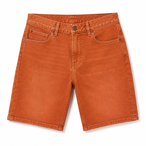 Shorts en jean de haute qualité, directement de l'usine, doux et confortables, taille mi-haute, personnalisés, style vintage hip-hop, coupe droite, prix bas - Product Image 6