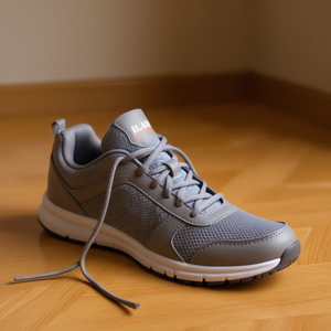 Laccio per scarpe Ilan 120 cm colore grigio per sneakers - Product Image 2